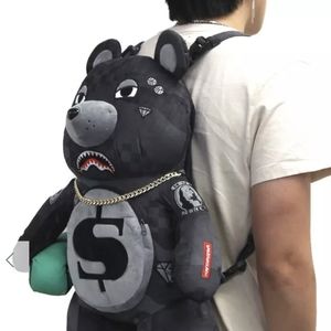 pink bear sprayground backpack